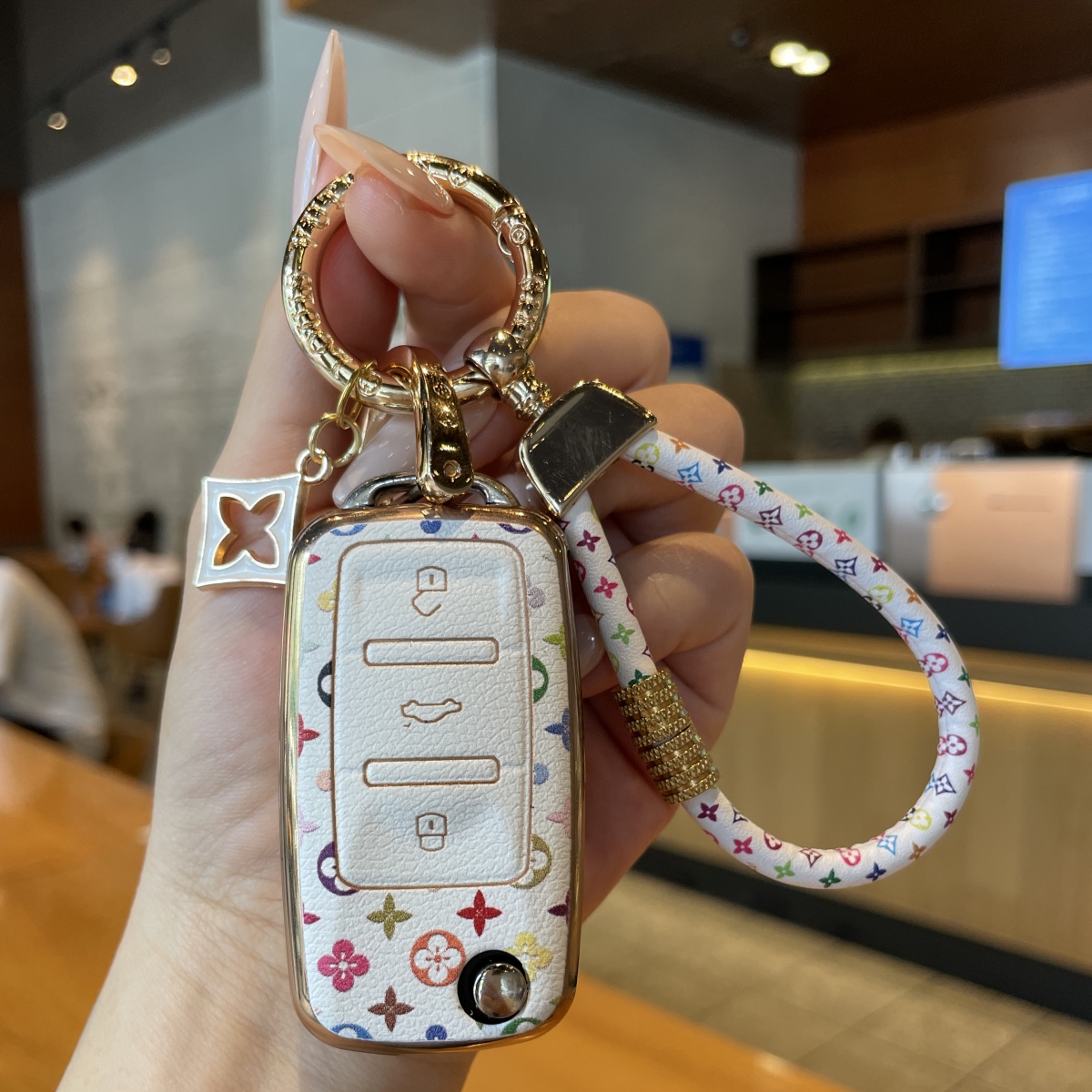 大众新朗逸钥匙套宝来速腾途观迈腾帕萨特新桑塔纳捷达POLO钥匙包