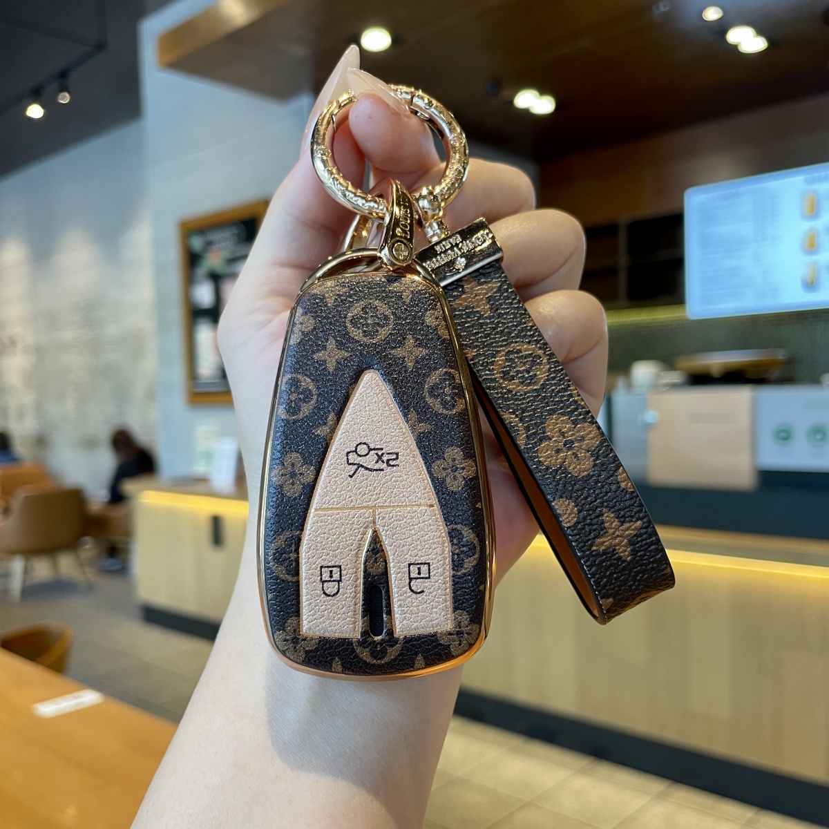 长安cs75Plus钥匙套UNIT扣CS55PLUS逸动cs35Plus欧尚X7x5逸达包壳