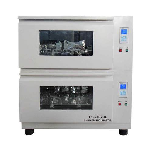 二层叠加式空气浴恒温摇床TS-2402CL恒温摇床智能触控震荡器