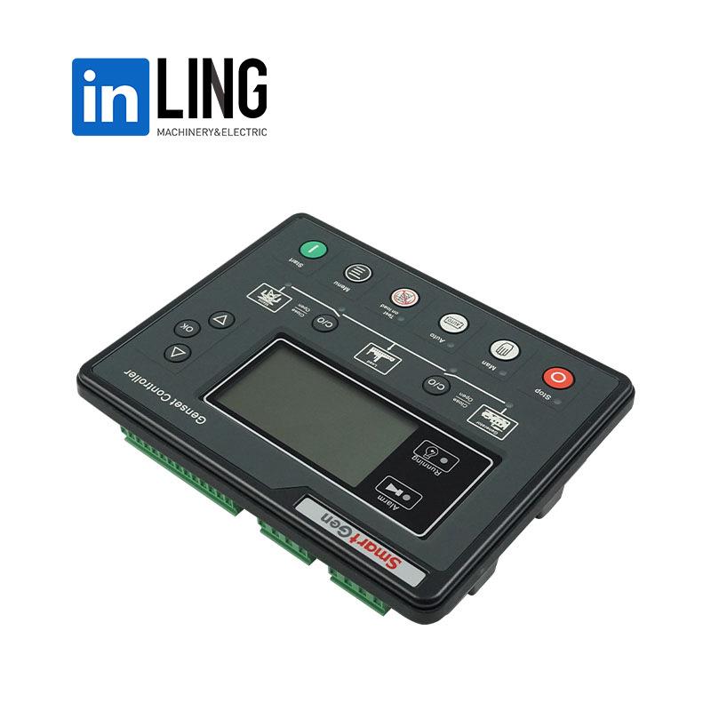 自启动控制器HGM6120U2C柴油发电机组自动检测保护控制屏面板