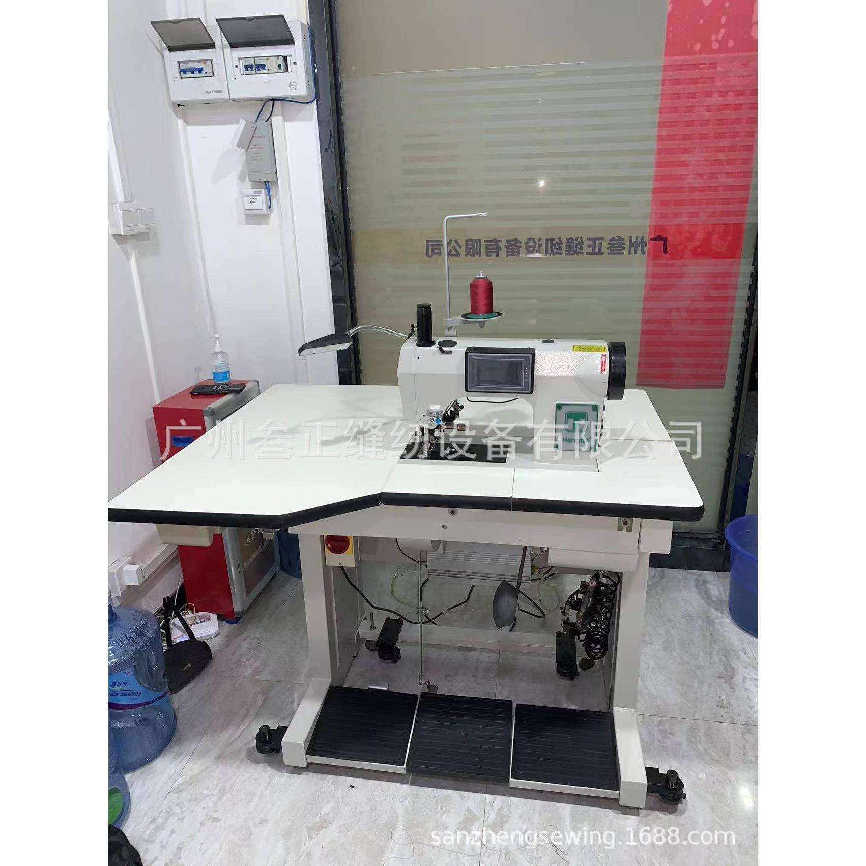 样板机处理785DD电脑珠边机双面呢羊绒大衣藏袍仿手工珠边机