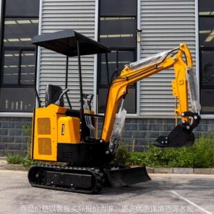 外贸出口小型家用挖机  出口美国农场挖沟室内破碎