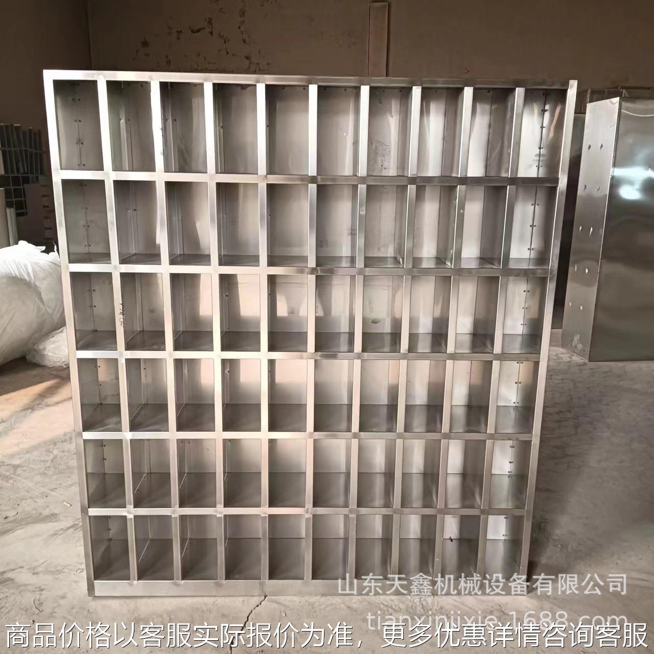 60格不带门碗柜餐盘柜餐具柜餐厅碗柜储物柜学校多门饭盒储物柜