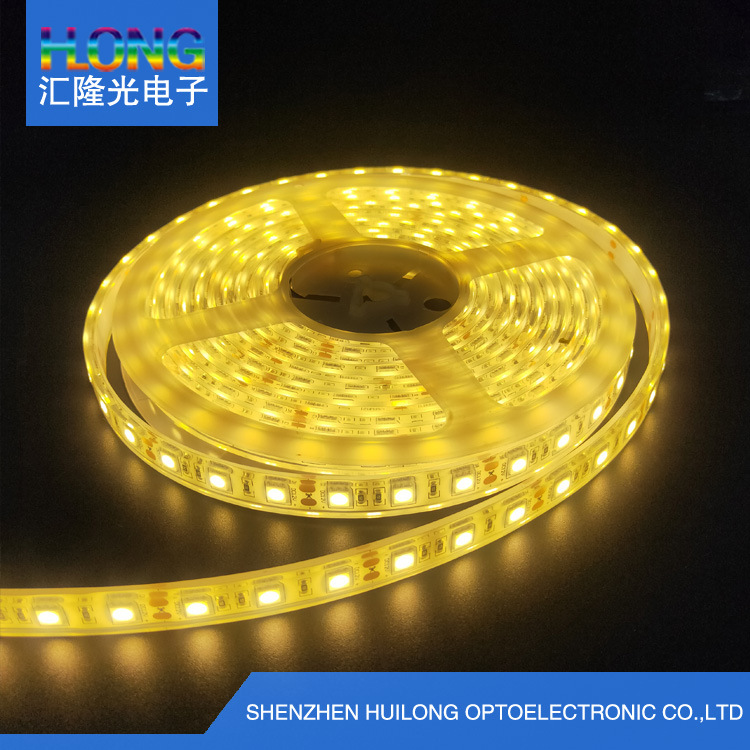 LED灯带 5050防水灯条 带套管灌胶灯带 IP68防水 DC12V装饰软灯条