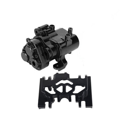 TRAXXAS TRA-4 攀爬车铝合金中波箱+波箱外壳 底盘升级件TRX4波箱