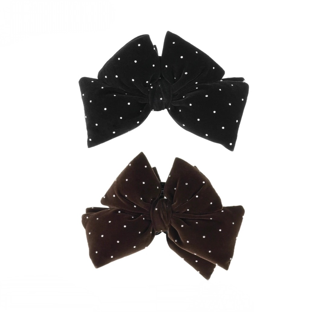 【繁星点点】韩国新款立体填充丝绒蝴蝶结温柔时尚气质氛围感抓夹,饰品/流行首饰/时尚饰品新,发饰,淘宝优惠券,粉丝福利购,淘宝优惠卷