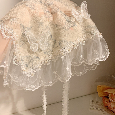 薄雾精灵~重工超仙森系蝴蝶蕾丝