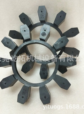 菱形减震圈FLENDER BIPiEX BWN202-227弗兰德弹性体联轴器胶垫