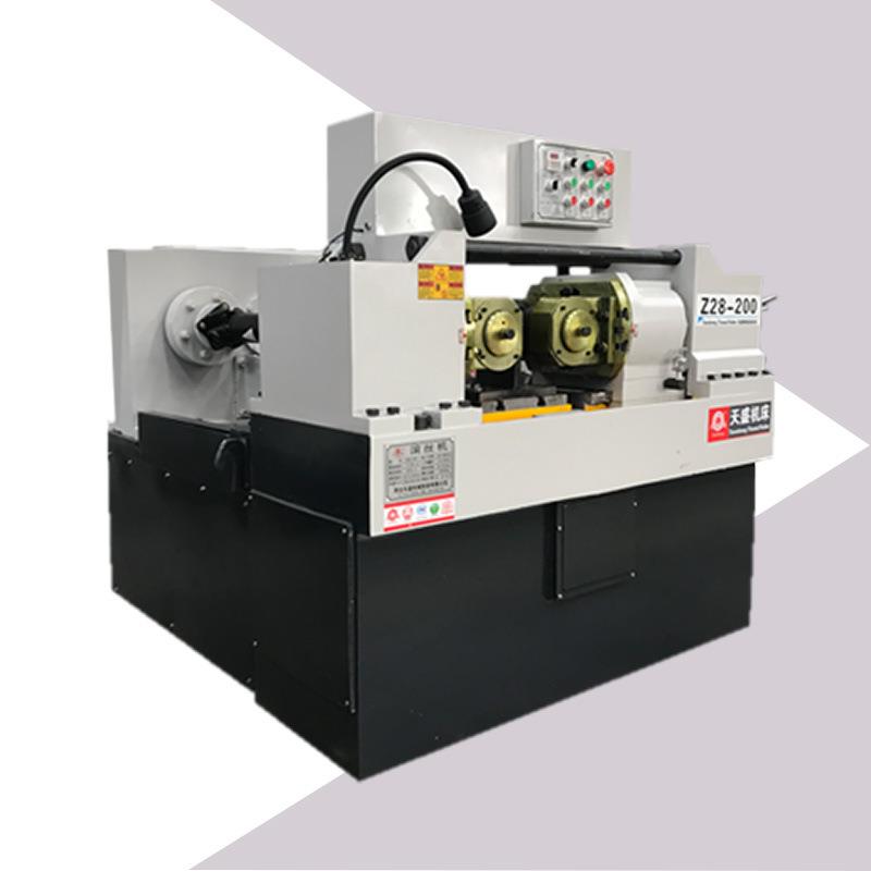 Z28-200型全自动数控钢筋滚丝机 建筑螺纹加工设备两轴滚牙机