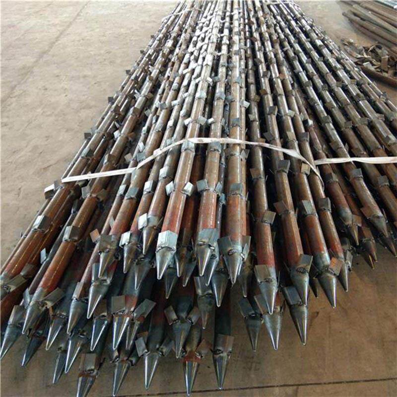 供应108车丝打眼无缝钢花管 76*4注浆钢花管 89*6自进式管棚定做