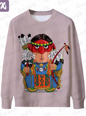 Indiana Sweatshirts For Women Crewneck Hoodies Sublimation