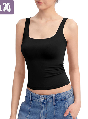 Euro and USA Style Women Tank Top Short Style Woman Vest