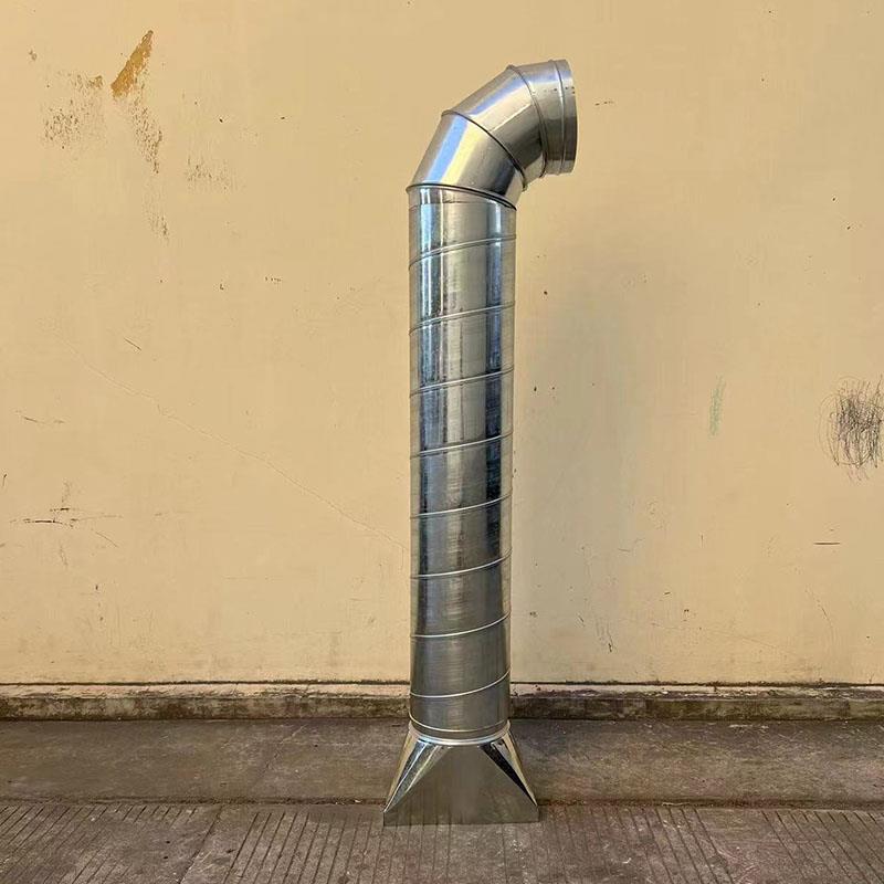 烧烤车烧烤炉商用排烟管无烟方变圆转接口加长变径接头排烟筒专用