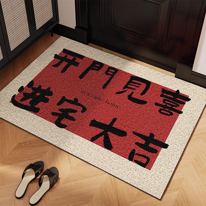 新款玄关丝圈防滑入户地垫
