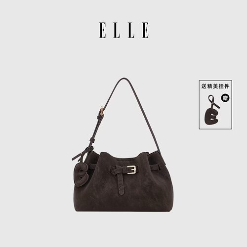 ELLE手提包轻奢小托特通勤高级