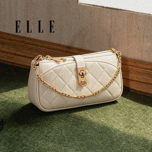 ELLE斜挎包轻奢小众通勤单肩包