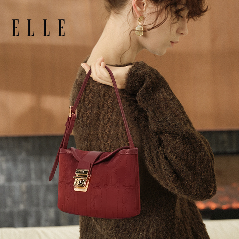 ELLE2025新款时尚百搭单肩包