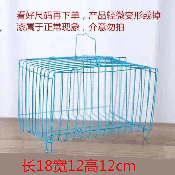 芦丁鸡隔离防打架笼宠物运输笼枕笼松鼠笼小鸟笼鸽子笼鹦鹉训练笼