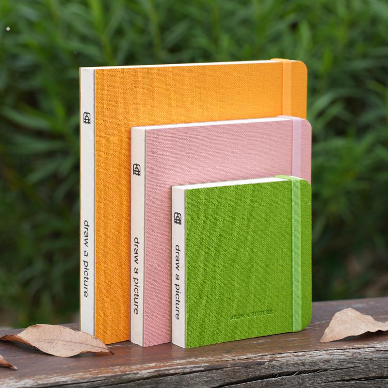 采墨300g全棉水彩本速写本丙烯马克笔绘画本水彩纸手账本素描