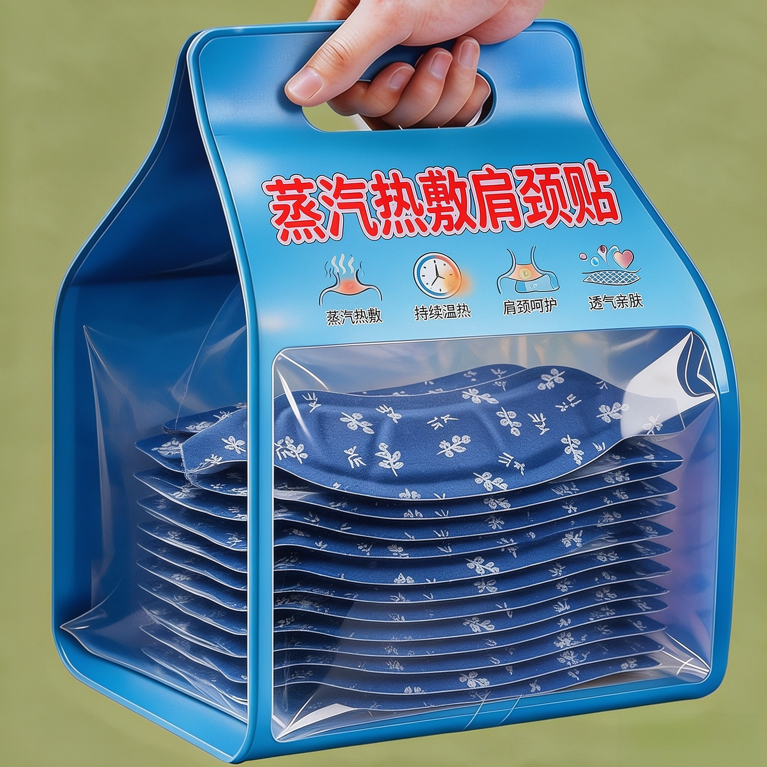 30贴蒸汽暖颈贴护颈热敷贴艾灸自发热贴颈椎贴蒸汽贴肩颈贴