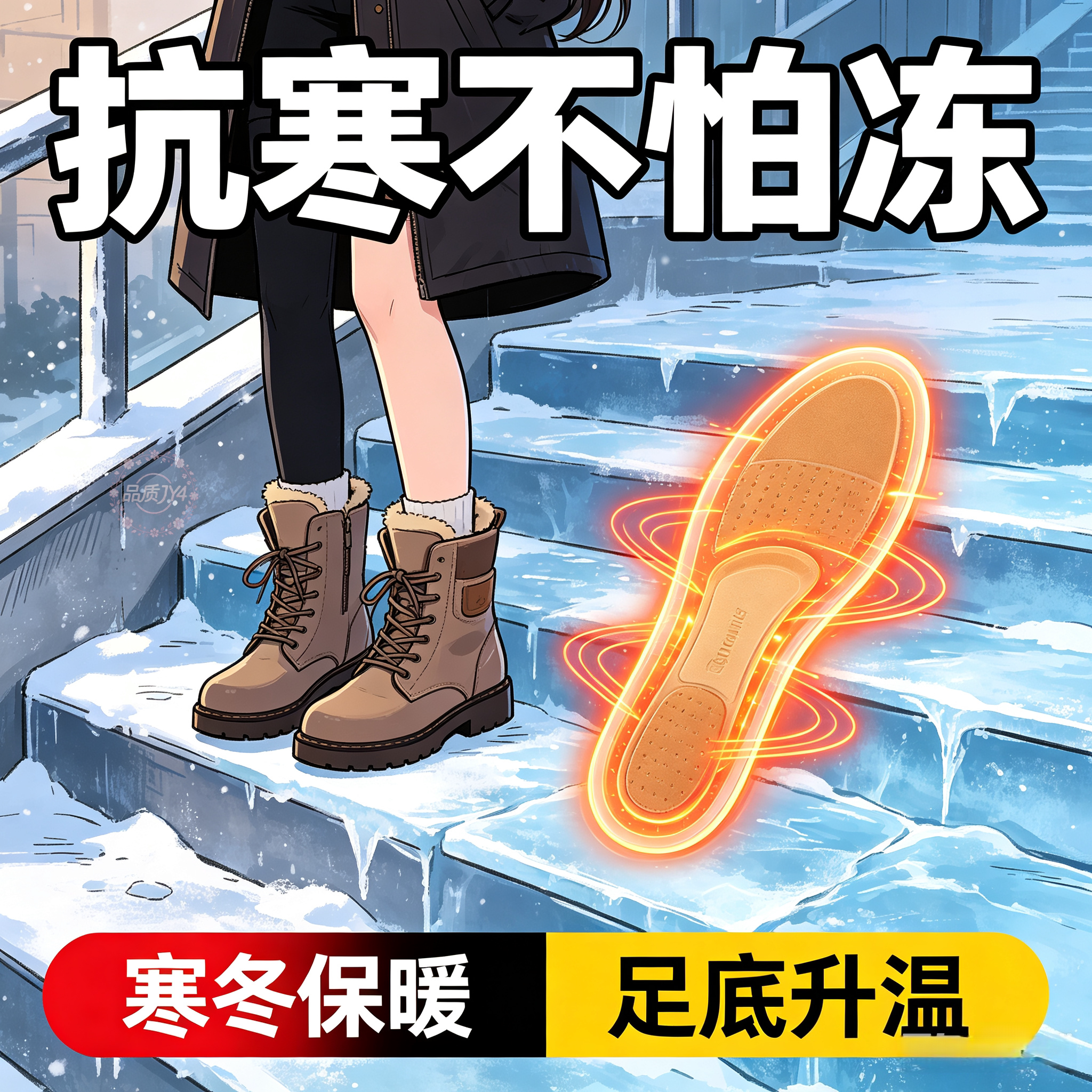 自发热暖脚鞋垫男女通用正品图片
