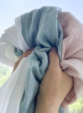 ZSH 52958氛围感门帘半帘帘防蚊帘断厨房遮挡帘布艺透气韩式窗隔