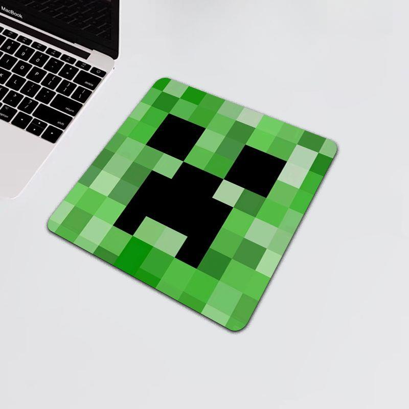 我的世界小号方形鼠标垫便携宿舍学习电脑办公桌垫柔软顺滑不卡标