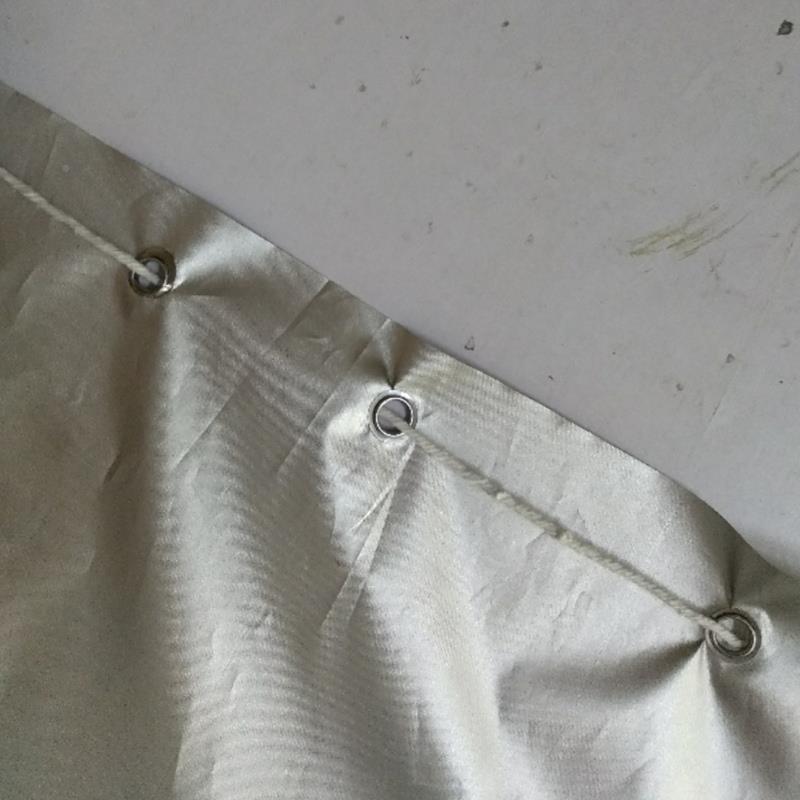 免打安孔装全防遮光窗帘加厚100%遮光隔热水遮阳孔打铁送珺乐光绳