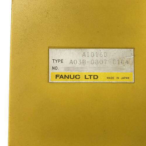 A003B-807-C104 086-J104 C05 C1082A03B-080 FANUC发那1科原装iO