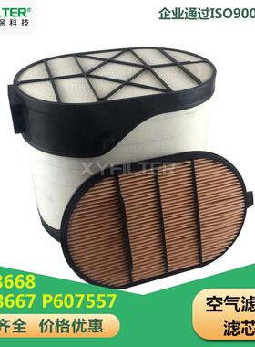 新源空气滤芯P608667P608668P607557蜂窝滤芯价格优惠保证