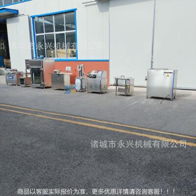小型加风干老火腿流水机线器红肠腊肠 生产线 香SHY肠工全套设备