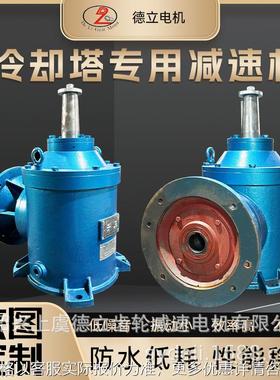 BLJT冷却塔风扇减速器BLJT2卧式齿轮减速机水塔专用马达配件倒装