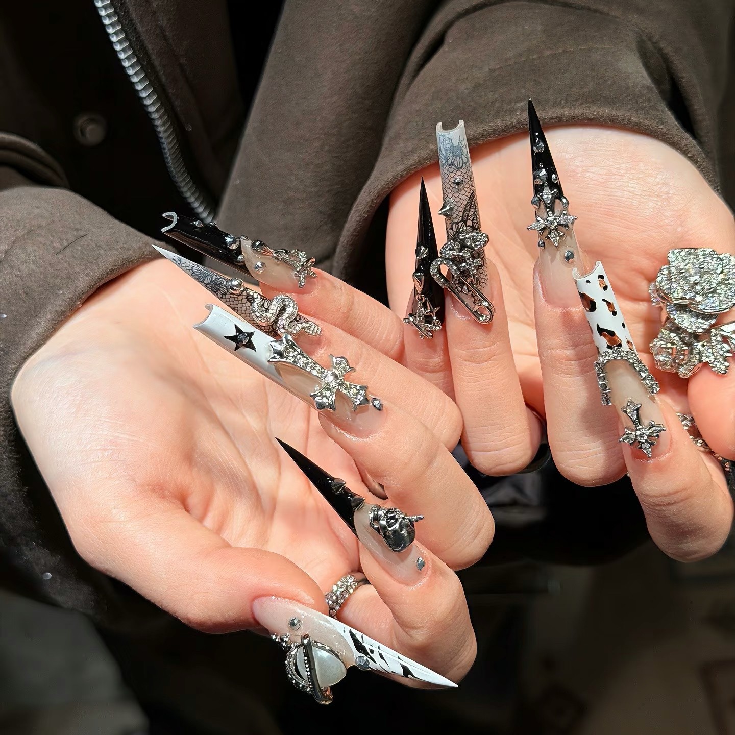 纯手工穿戴甲甜酷重工