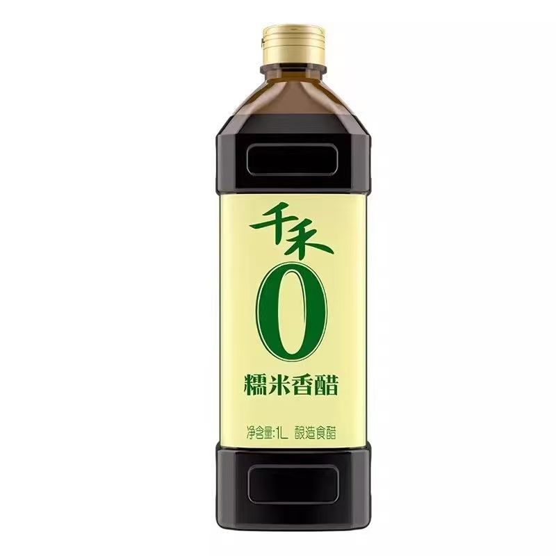 千禾0糯米香醋家用酿造食醋凉拌点蘸火锅调味不加添加剂1L-临期
