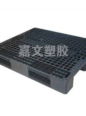 福建泉州龙岩塑胶网格川字黑色防静电卡板防静电防火托盘栈板