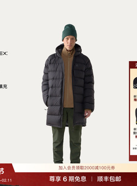 Haglöfs火柴棍Rosson Down Parka男子600蓬保暖派克大衣羽绒服