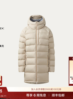 Haglöfs火柴棍Rosson Down Parka女子600蓬保暖派克大衣羽绒服