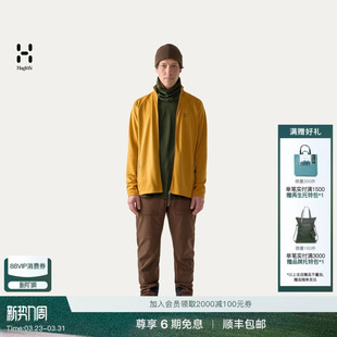 Jacket户外男子中层夹克男子抓绒衣上衣 Mid Haglöfs火柴棍 Korp