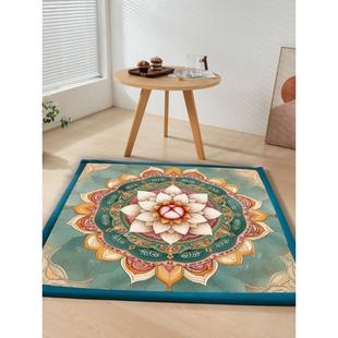 荷花蒲团坐垫加厚冥想坐垫冥想坐垫冥想坐垫礼拜垫高弹性记忆泡沫