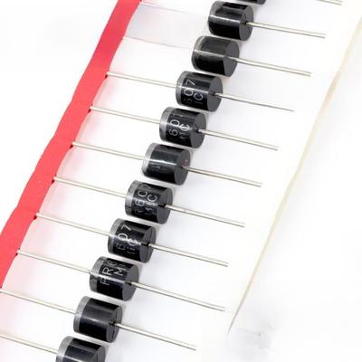 Fr607直插式高频快速恢覆二极管6A1000V[20片5元]168元/K