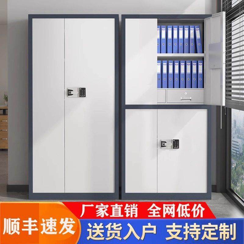 保密柜电子密码锁铁皮文件柜指纹财务档案资料储物柜办公室保险柜