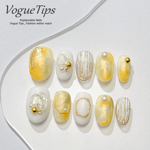 VogueTips日式手工穿戴甲新款