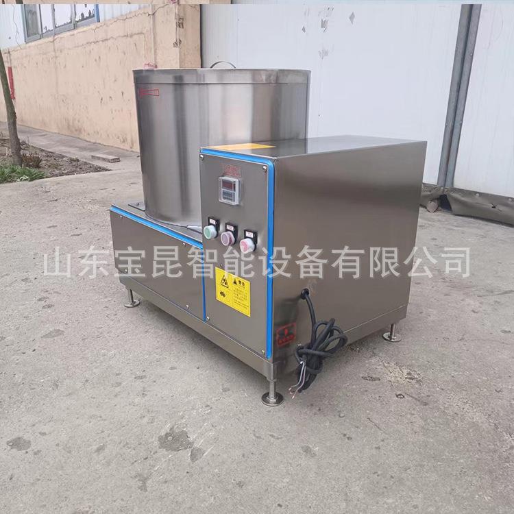 辣椒土豆片酱菜加工脱水机自动出料油炸食品脱油机草药高速脱水机