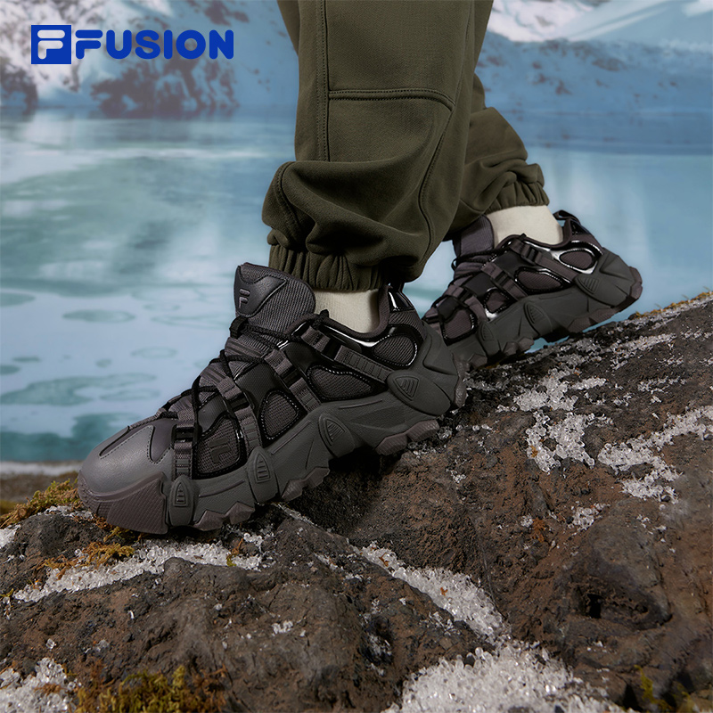 山脉鞋丨FILA FUSION斐乐潮牌男鞋户外登山鞋运动鞋休闲鞋老爹鞋