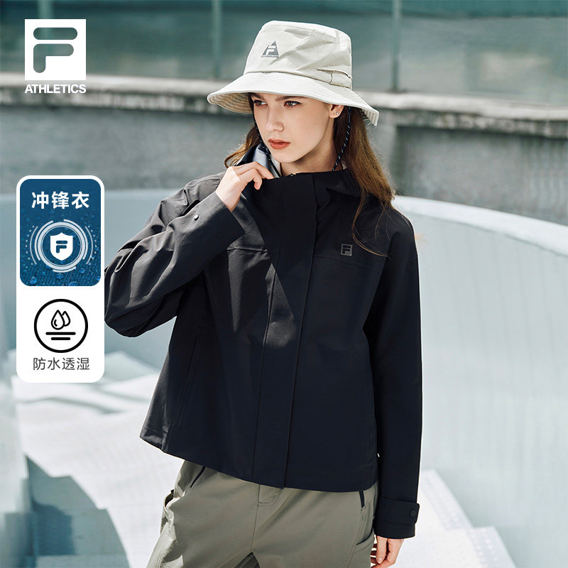 FILA斐乐官方女子呼吸壳冲锋衣2025冬新款户外登山服旅游防水外套,户外/登山/野营/旅行用品,冲锋衣,淘宝优惠券,粉丝福利购,淘宝优惠卷