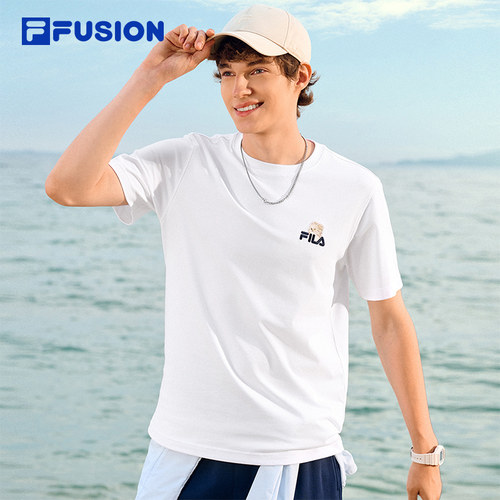 FILA FUSION斐乐情侣短袖T