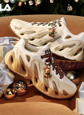 V头鞋|FILA VETTA斐乐官方女鞋老爹鞋2026春新款休闲运动鞋男鞋