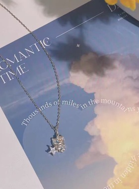 hellokitty凯蒂猫项链女天使星星凯蒂猫吊坠感情人节生日礼物