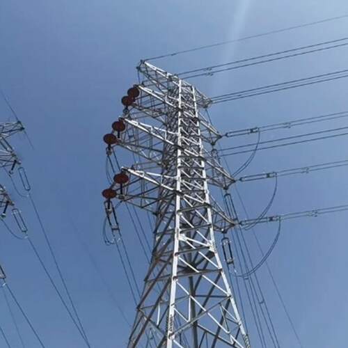 电力保护伞高空赛予蔽铁塔防鸟污染塔遮施伞线路工杆上方防护盖