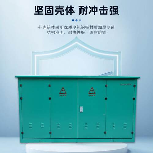10KV箱式开闭闭所户外成套箱式开柜所SF6充气高压开关10KV箱式KN